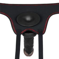 LoveToy Gode ceinture Easy Strap-On 12 x 3.7 cm Marron